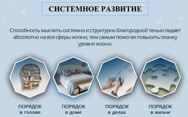 Развитие структурного мышления (Мария Ледда)